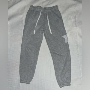 Comfy Grey Joggers with White Star
